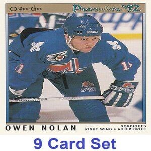 Owen Nolan Hockey Card Collection